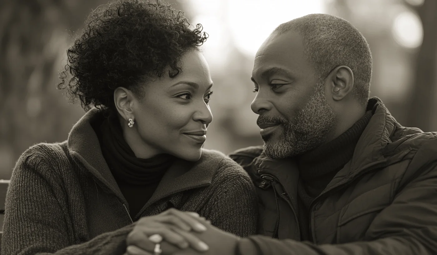 Couple preparing for marriage with premarital guidance